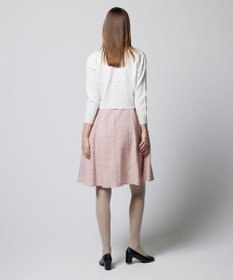 TOCCA 【洗える！】TINY ROSE KNIT カーディガン