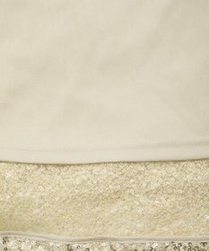 YECCA VECCA スパンコール×チュールスカート