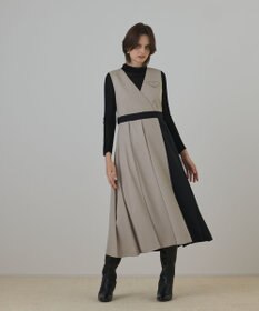 GRACE CONTINENTAL プリーツジャンパースカート