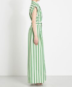 NAVE 【Nave 　洗える】ワイドストライプ　パンツ