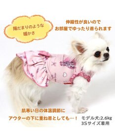 PET PARADISE ディズニー ミニーマウス ペティヒート ワンピース  《コスメ柄》 小型犬