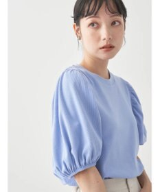 earth music&ecology パフスリーブプルオーバー