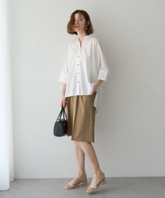 YECCA VECCA ペーパータッチドルマンシャツ