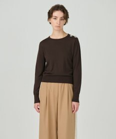 GRACE CONTINENTAL クルーニットトップ