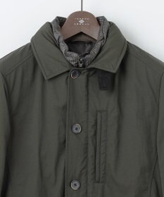 JOSEPH ABBOUD 【3WAY/撥水/INフード/ダウンライナー付】3ハイカウントツイル×パウダータフタ ダウン コート