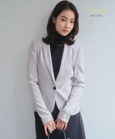 BEIGE， 【セットアップ対応】LUIZA / テーラードジャケット L.Grey
