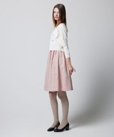 TOCCA 【洗える！】TINY ROSE KNIT カーディガン