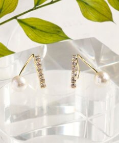 Phoebe リファインドビジューフロートイヤリング