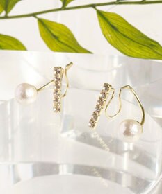 Phoebe リファインドビジューフロートイヤリング