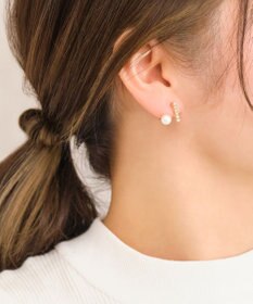 Phoebe リファインドビジューフロートイヤリング