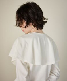 #Newans 【洗える】ケープカラープルオーバー