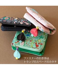 tsumori chisato CARRY 不思議の国のアリス 2つ折り財布 【使いやすい小銭入れ】