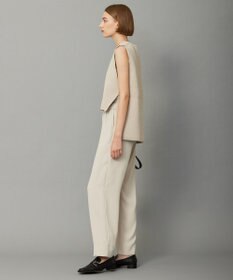 ICB L 【洗える】リサイクルポリエステルハイゲージ  ニットベスト