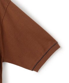 J.PRESS MEN 【WEB・一部店舗限定】Blancket Stitch Knit Polo