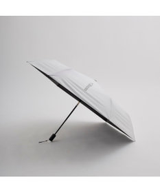 MOONBAT 【WEB限定】MIZUNO  (ミズノ) BIGロゴ 無地 日傘 折りたたみ傘 自動開閉 1プッシュ パラソル 晴雨兼用 軽量 一級遮光 遮熱効果 遮光率100% UV遮蔽100%