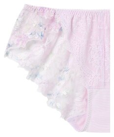 une nana cool Accent flower バックスタイルまでかわいい 総レースショーツ