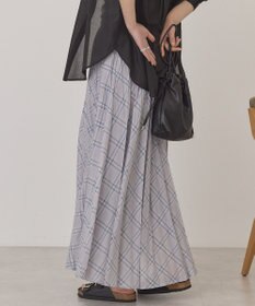 AMERICAN HOLIC 【選べる丈】チェックシアープリーツスカート