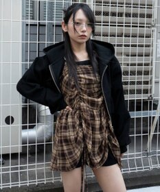 WEGO ドロストデザインキャミワンピース