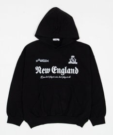 WEGO グラフィックバルーンクロップドプルパーカー