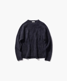 ATON エイトン ファーカシミヤ100％ニット 4 L ブラック オンワード ROYAL CASHMERE FUR | クルーネックセーター / ATON | ファッション