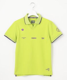 PW CIRCULUS 【WOMEN】【吸汗速乾/ストレッチ/UVケア】ベーシックカノコ スキッパー ポロシャツ ゴルフウェア レディース