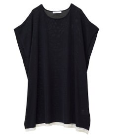 Green Parks 接触冷感ゆったりニットチュニック