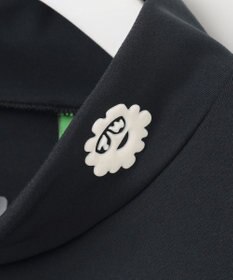 PW CIRCULUS 【MEN】【ストレッチ】ロゴ モックネック シャツ