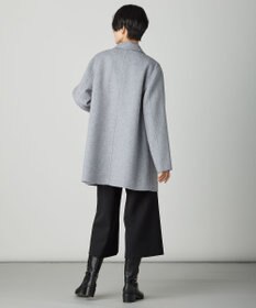 J.PRESS LADIES L ウールナイロンリバー テーラード コート