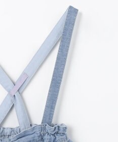 ANY KIDS デニム ガウチョパンツ