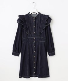 Feroux デニムミディ ワンピース