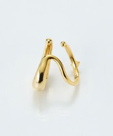 Phoebe ドレッシングビジューイヤーカフ　ゴールド/片耳