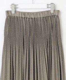 自由区 【セットアップ対応】ライトサテンプリーツ スカート