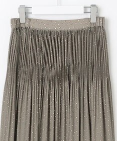 自由区 【セットアップ対応】ライトサテンプリーツ スカート