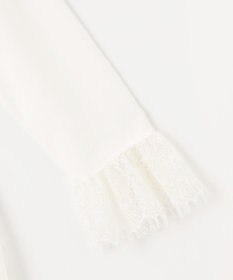 組曲 レースコンビ ロングTシャツ