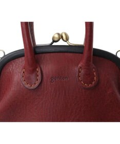 genten ミネルヴァキッコ 口金ショルダーバッグ
