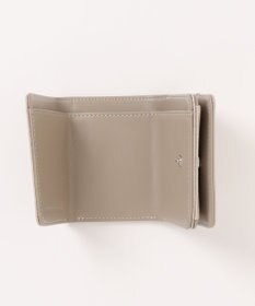 style code 【MERCURYDUO/マーキュリーデュオ】メタリッククラック調型押し　三つ折りミニ財布