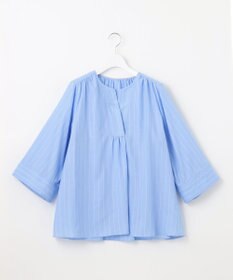 自由区 【洗える】SOMELOSテンセルスキッパー ブラウス