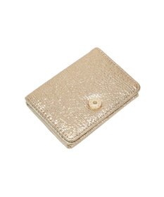 style code 【MERCURYDUO/マーキュリーデュオ】メタリッククラック調型押し　三つ折りミニ財布