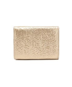 style code 【MERCURYDUO/マーキュリーデュオ】メタリッククラック調型押し　三つ折りミニ財布