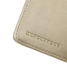 style code 【MERCURYDUO/マーキュリーデュオ】メタリッククラック調型押し　三つ折りミニ財布