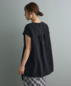 CRAFT STANDARD BOUTIQUE 布帛ウエストギャザー切替チュニック