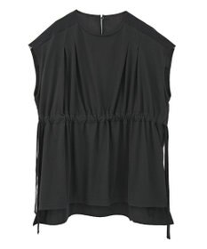 CRAFT STANDARD BOUTIQUE 布帛ウエストギャザー切替チュニック