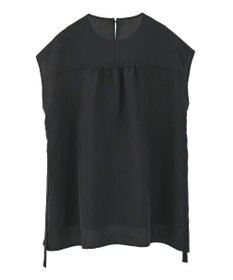 CRAFT STANDARD BOUTIQUE 布帛ウエストギャザー切替チュニック