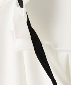 ICB 【洗える】マラボーテジョーゼット デザインカットソー