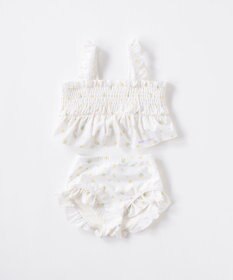 OP／FILA 【marie claire ENFANTS】シャーリングセパレート水着
