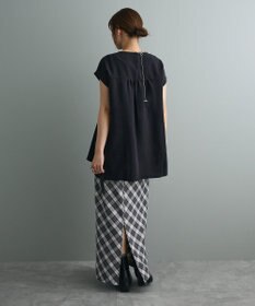 CRAFT STANDARD BOUTIQUE 布帛ウエストギャザー切替チュニック