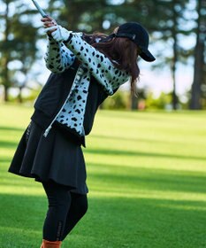 PW CIRCULUS 【WOMEN】SNOW LEOPARD柄フーディー