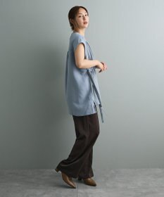 CRAFT STANDARD BOUTIQUE 布帛ウエストギャザー切替チュニック