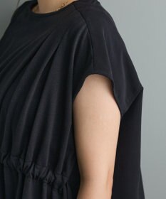 CRAFT STANDARD BOUTIQUE 布帛ウエストギャザー切替チュニック