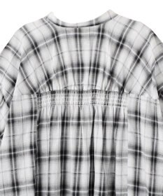 CRAFT STANDARD BOUTIQUE バックギャザーポンチョシャツ